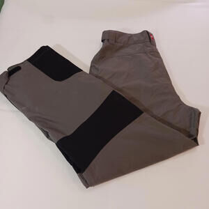 Alpine Design MP927029 Men's Black & Gray Leg Zippered Ski Pants Size XL (36×33)